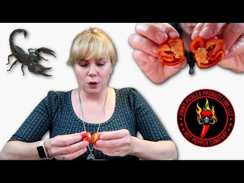 Eating A Scorpion Pepper | Big Mistake! Huge!