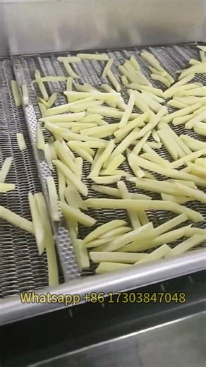 Fully Automatic Industrial Frozen Fries Line