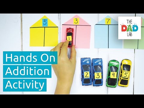 Teach Kids Basic Addition with Toy Cars | Creative Math Activities