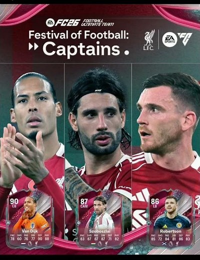 Liverpool’s New Captains Card Drop SHOCKS FC26 Fans!