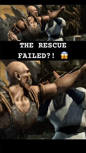 Rescue Mission Begins 😱⚡ | Raiden Vs Baraka | Mortal Kombat X