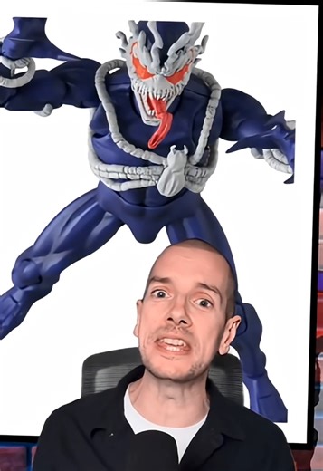 Venom 2099 action figure showcase: Marvel Legends Spider-Verse collectible review