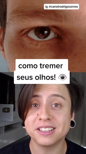 Como tremer seus olhos! 👁