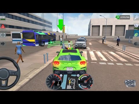 City Taxi Sim 3D - Realistic Car Driving Games Android iOS Gameplay #66