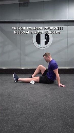 Don’t skip this. Full extension is the key to a strong, pain-free ACL recovery. #aclrehab #acl
