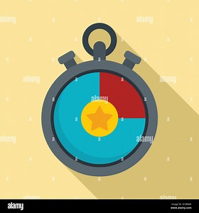 Video game stopwatch icon. Flat illustration of video game stopwatch vector icon for web design Stock Vector Image & Art - Alamy