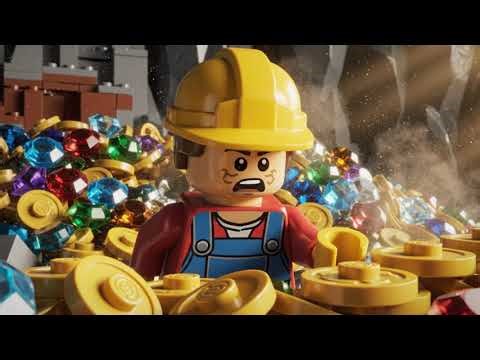 Excavator Digs Up Hidden Treasure 💎 | LEGO Construction Adventure for Kids!