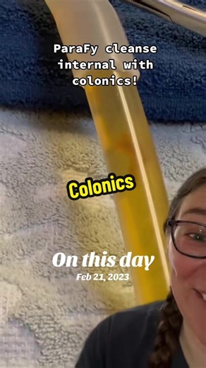 Ooh man colonics pull some serious things out! No worries that worm is orange 🍊 from food and discoloration no worries! #hydrotherapy #colonic #worms #guthealth #parasites