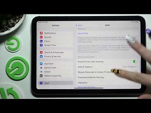 How to Change Apps Permissions - APPLE iPad mini (2024) and Apps Settings