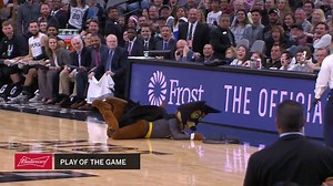 BatYote with the special assist! 🦇😂 Thanks, Coyote! | San Antonio Spurs