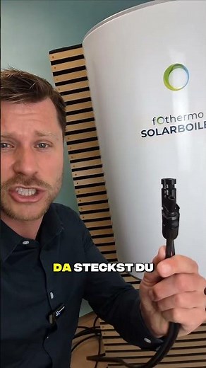 🔆 Wie kannst du dein Warmwasser selbst machen – ganz ohne Gas oder Stromkosten? #fothermo