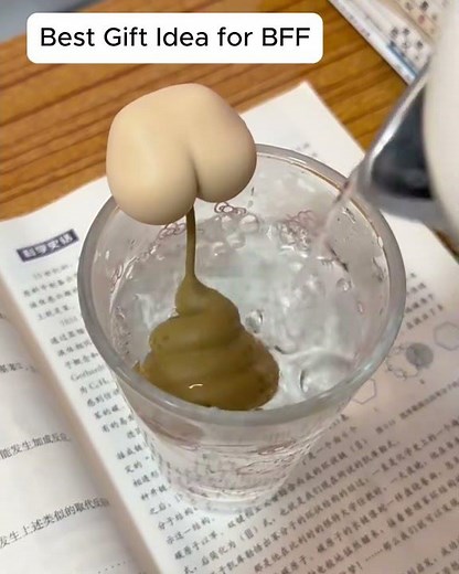 Product Link in Bio ( # 2097 ) ✅ Funny Poop Shape Herbal Tea Infuser⁠