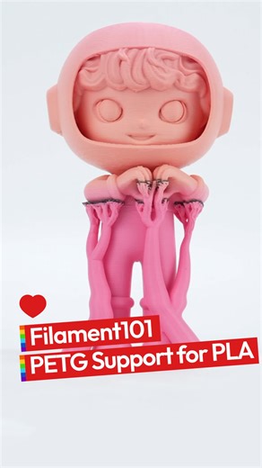 Using PETG Support for Clean PLA Prints