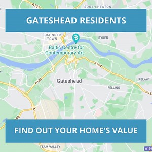 Do you know how much your 🏡 in GATESHEAD is worth? Simply enter your postcode in our handy little FREE tool below to get an instant valuation 📈 Click 'Learn more' to get started 👇 | SarahMains.com