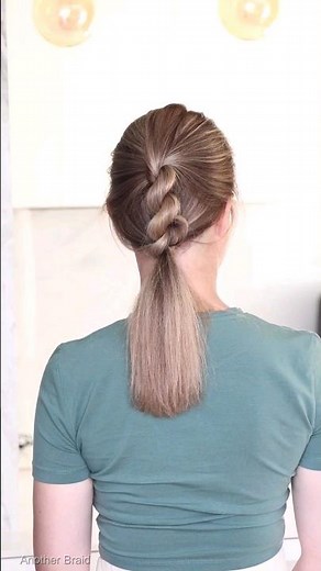 Don't know how to do French Rope Braid? Try this Hack then! #hairstyles #braidhairstyle