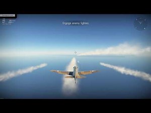 Air combat training mode in War thunder