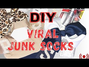 [DIY] How to make JUNK SOCKS / tutorial LIVE