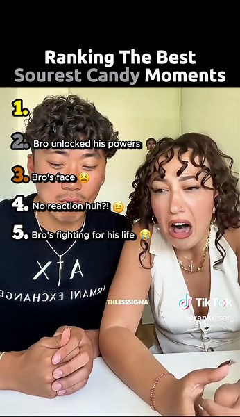 Ranking The Best Sourest Candy Moments😂 | Rating Candy