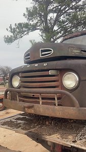 1949 Ford F-1, flathead six. Parked back in ‘74. Pretty rusty cab from dash down. Solid frame. | Browne Auto Salvage