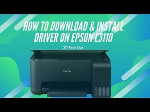 How to Download and Install Driver on Epson L3110