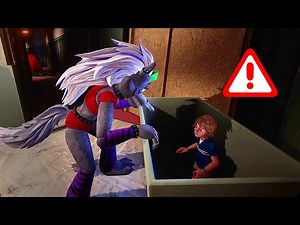 Roxy Sniffing Gregory (3rd person view) FNAF Security Breach