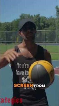 Master the Pick and Roll: Optimize Your Screen Setting Technique! #shorts