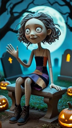 Tim Burton-Style Family 🎃 | Gothic Fairy Tale