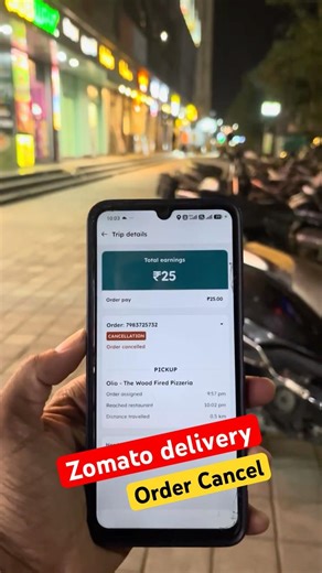Zomato Order Cancel After Reach What Riders Get Zoamto earning 3 hours? #joshivlogrj03