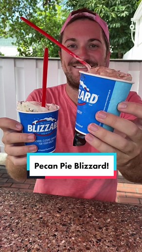 Pecan Pie and Reese's Extreme Blizzard Taste Test