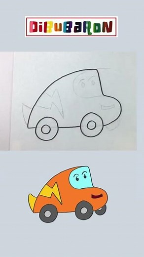 Dibujando un carro | Dibujos faciles