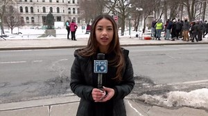 Some are celebrating Presidents' Day, others are protesting