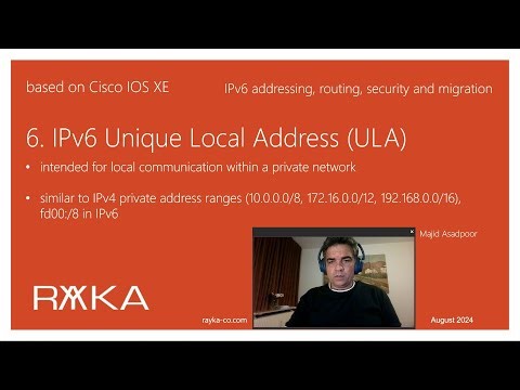 6. IPv6 Unique Local Address