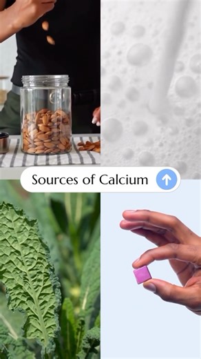 Calcium plays an important role in supporting your body every day. It helps maintain: • Strong bones and teeth • Normal muscle function • Nerve signalling and movement That’s why getting enough calcium consistently matters, especially as your nutritional needs change over time. Here are some everyday ways to support your calcium intake 👇 🥬 Leafy greens Vegetables like kale and broccoli naturally contain calcium alongside other essential nutrients. 🥜 Nuts Almonds are a simple, nourishing optio