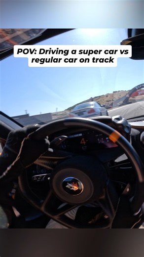 @speed_phenom on Instagram: "POV: What it's like driving a super car vs. a regular car on track! I can't get enough of the McLaren 750S. - #speedphenom #supercars #supercar #racing #track"
