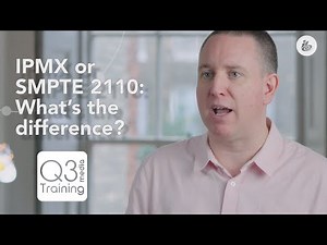 IPMX Tutorial - Video over IP for Pro AV (SDI & HDMI Uncompressed or JPEG-XS) - SMPTE 2110 Evolved!