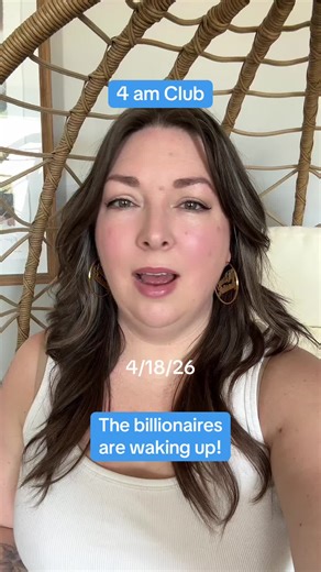 @Brenna Pérez Let’s add a new group to the “they’re finally waking up” crew. Welcome, billionaires! This change marks the beginning of a monumental shift in not only class consciousness, but unity consciousness. As this grows, it has the potential to change everything on earth, from our financial structures to how we work to how we relate to each other. This is a big one, and it’s just getting started. #4amclub #psychic #ascension #awakening #taxtherich