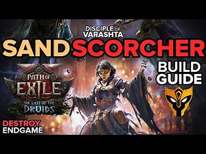 SANDSCORCHER Build Guide: Disciple of Varashta — Sand & Flame Djinn — Endgame Destroyer [PoE2 — 0.5]