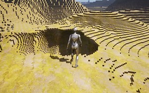 Unreal Engine 5 快速创建一个交互像素立方世界