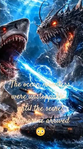 The ocean monsters were unstoppable… until the secret submarine arrived 😳