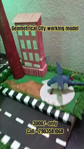 geometrical City working model | School model and project