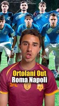 Ortolani Will Not Play Against Napoli Creators in the Playoffs #romacreators #napolicreators