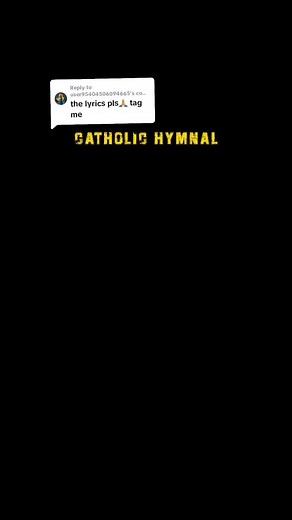 Behold Among Men - Catholic Hymnal with Instrumentals and Lyrics