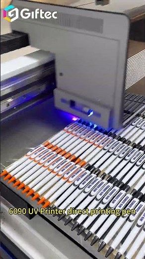 Low cost and high precision! Customize pen logos in batches with UV printers！