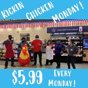 It's CHEEP CHICKEN MONDAY!Get an 8-piece mixed, fried or baked chicken for $5.99 every Monday. Made fresh in the deli. Stop by a deli near you: https://bit.ly/346UJ0q | Randalls | Facebook