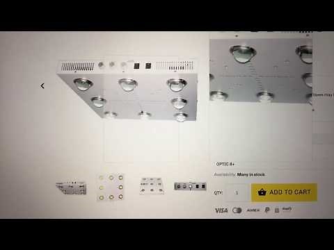 Optic LED Optic 8+ LED Grow Light Overview