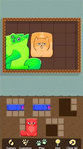 Puzzle cat game #subscriber​ #games​ #catgame​ #funny​ #cattoy​ #gameplay​ #trending​ #shorts