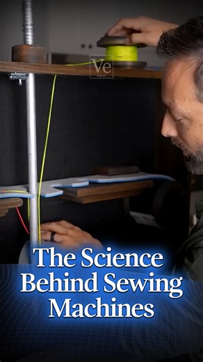 This Is How Sewing Machines Work #veritasium #science #sewingmachines #sciencefun #howitworks | Veritasium