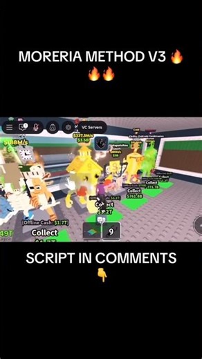 SCRIPT AUTO MOREIRA 🔥 #roblox #roubeumbrainrot #shorts