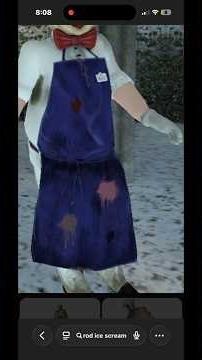 Making an ice scream rod costume