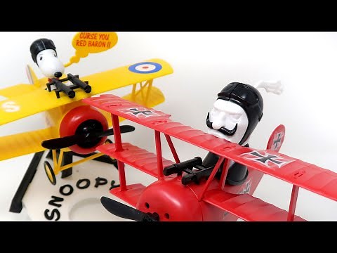 Red Baron Model Kit by Atlantis - Companion to the Snoopy and his Sopwith Camel - CollectPeanuts.com